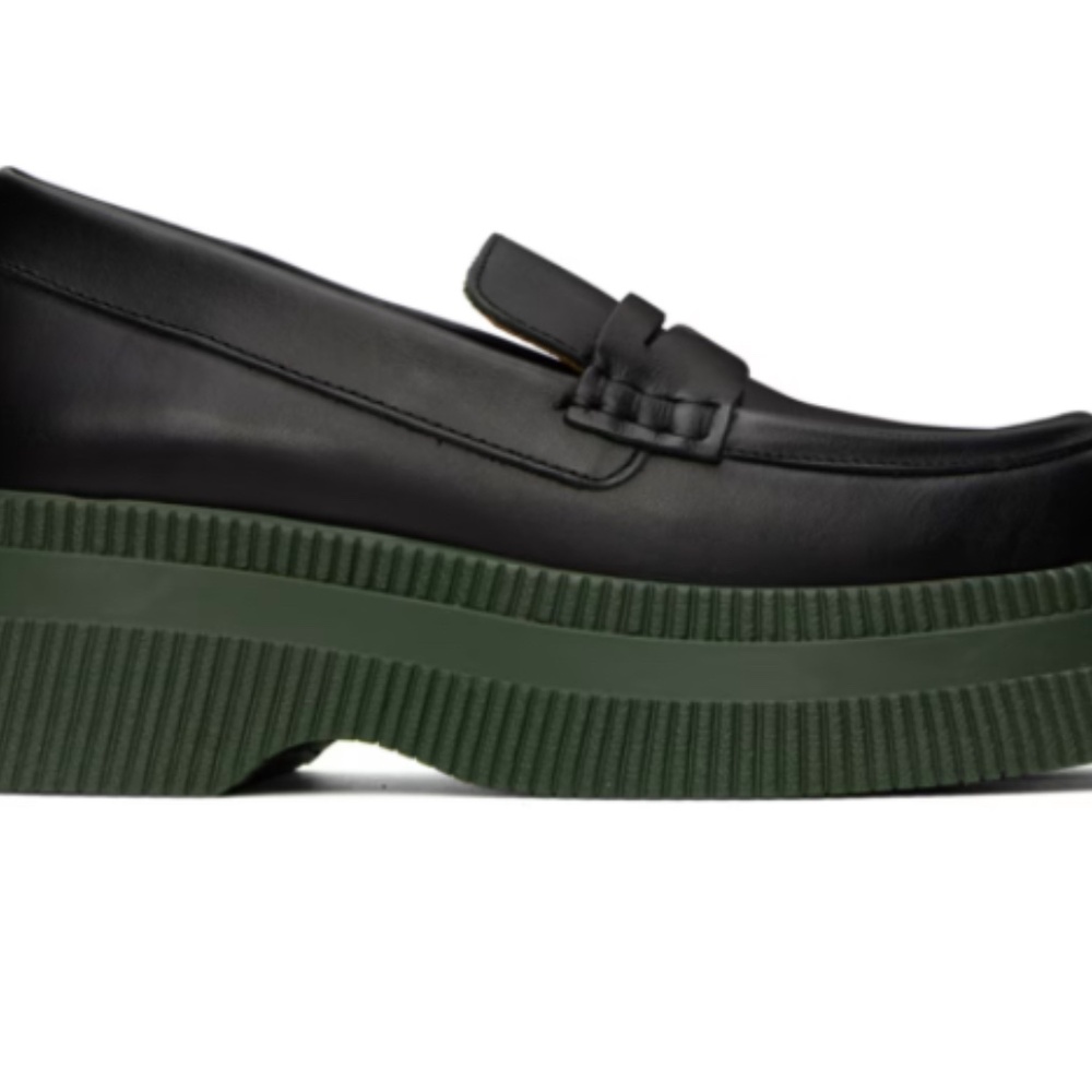 Ganni Black Wallaby Creeper Loafers Size 43 - Picture 2 of 2